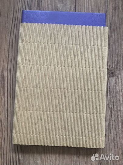 Ежедневник большой в кожаной обложке, новый