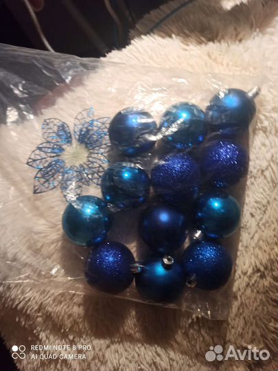 Елочные игрушки пластик бу