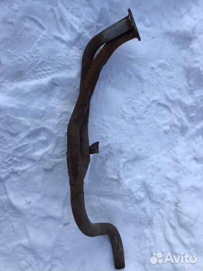 Приемная труба штаны змз 406 волга