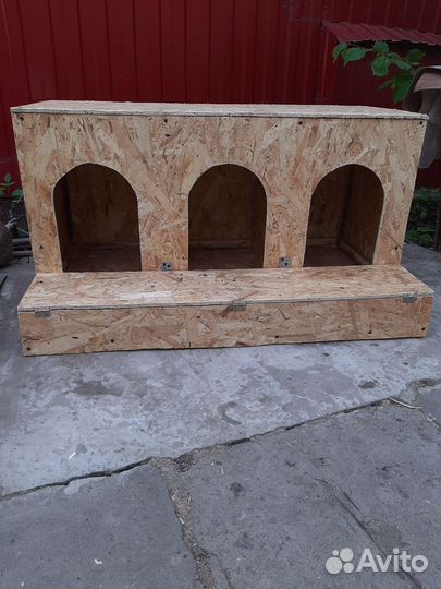 Гнездо для кур с яйцесборником