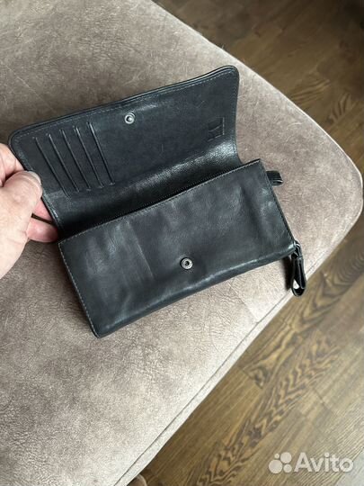 Кожаный клач мужской