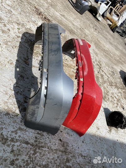 Бампер задний на Шкода Суперб