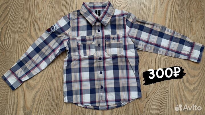 Рубашки на мальчика 98-104