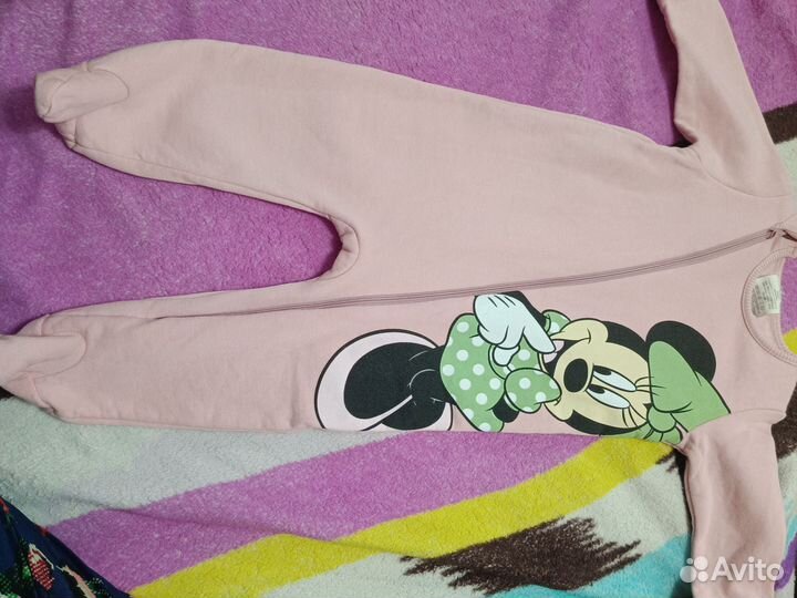 Комбинезон флисовый демисезонный 74