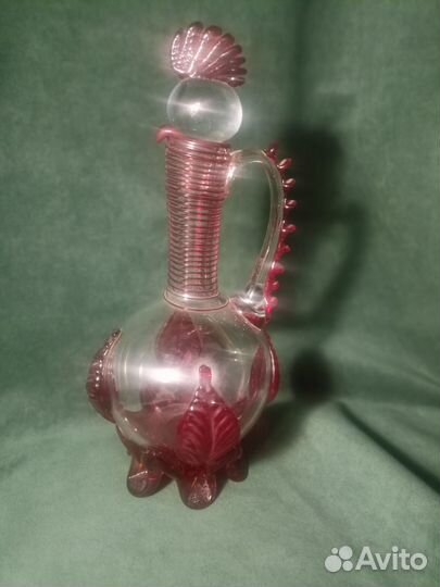 Графин хрустальный винтажный