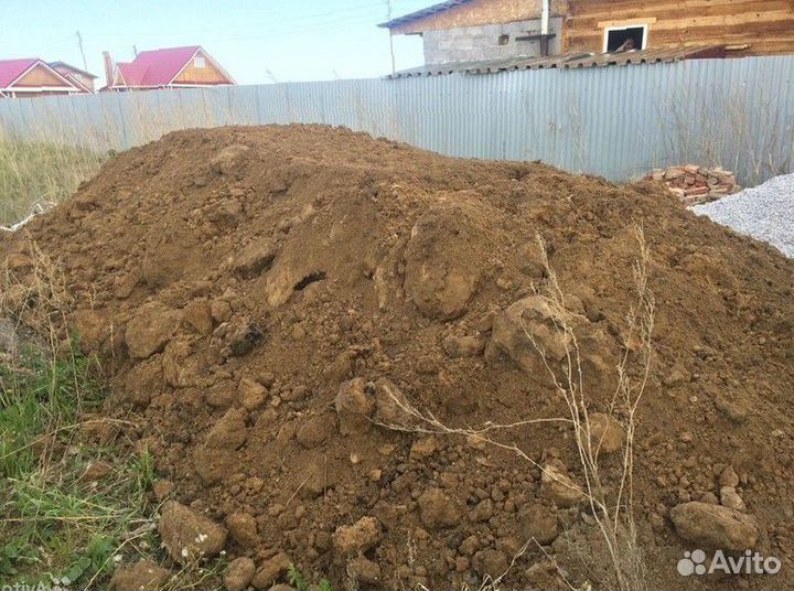 Суглинок для выравнивания участка. З-70.9