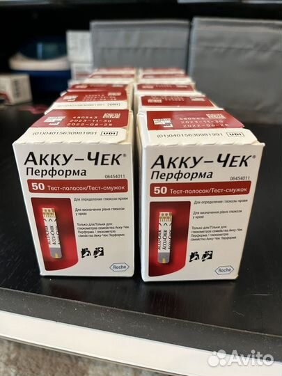 Тест полоски акку чек перформа