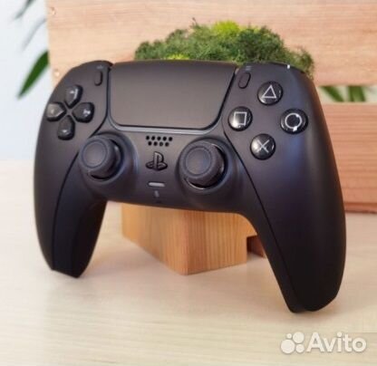 Джойстик (контроллер) ps5 чёрный