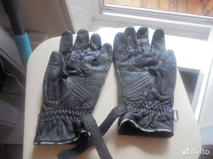 Мужские кожаные перчатки michiru XXL