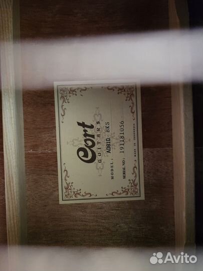 Гитара cort AD 810 BKS