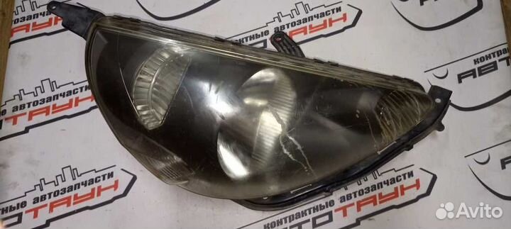Фара honda FIT GD1 GD2 GD3 GD4 P1680 black галоген