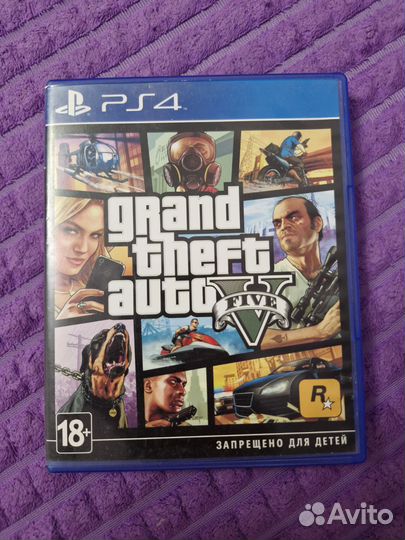 Gta 5 ps4 диск