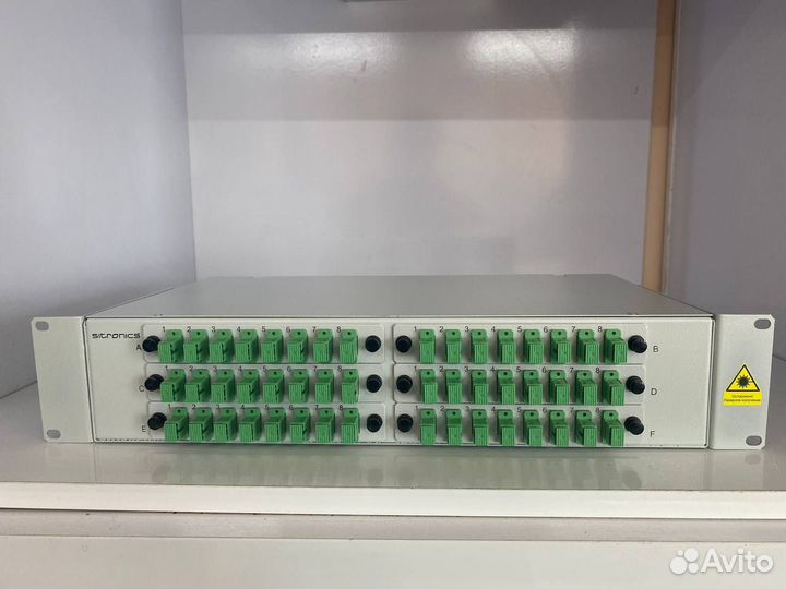 Шкаф кроссовый оптический стоечный шко-С-2U-48