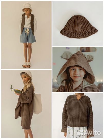 Костюм пижама халат из греческой вафли