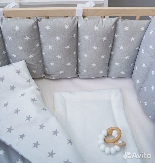 Бортики в кроватку