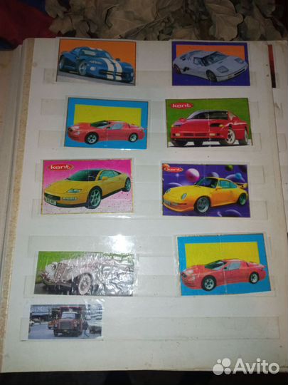 Вкладыши от жвачки turbo турбо