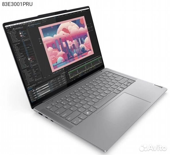 83E3001PRU, Ноутбук Lenovo Yoga Pro 7 14AHP9 14.5