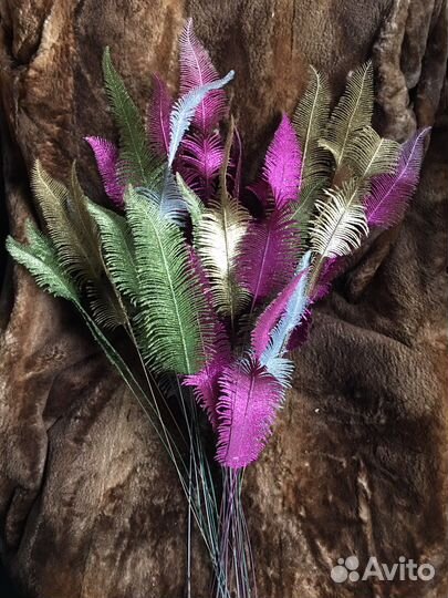 Искусственные цветы для декора бу