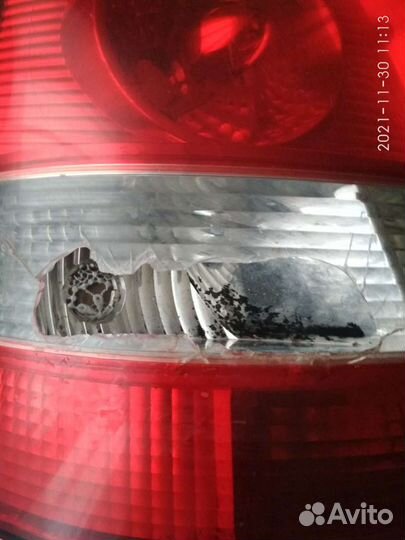 Фонарь задний левый KIA sorento