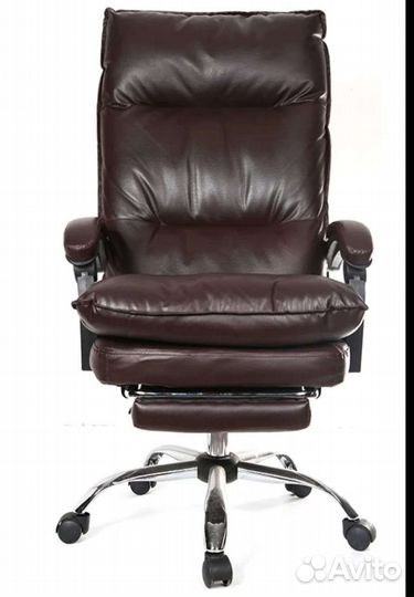 Кожанное кресло новое с бесплатной доставкой