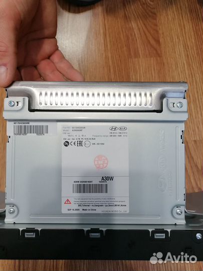 Магнитола штатная Kia Rio 4 рестайлинг