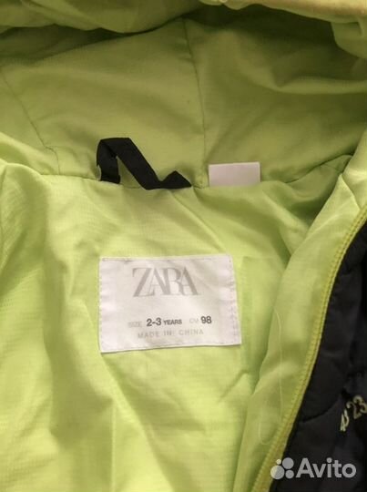 Куртка zara 98
