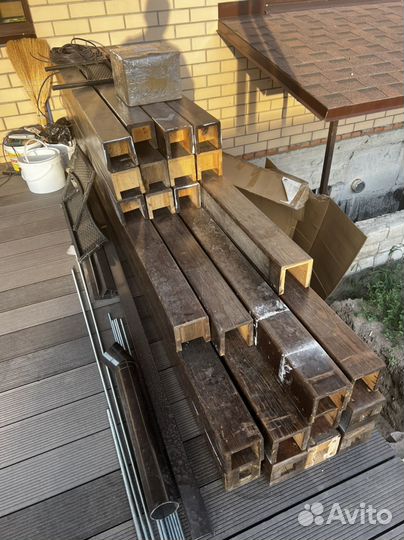 Деревянные декорации