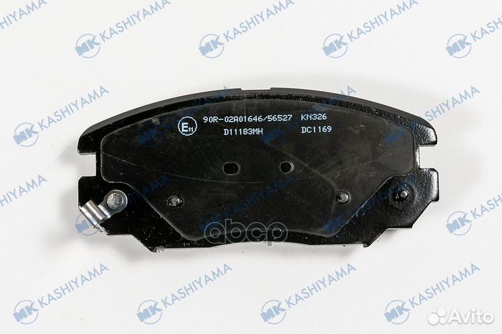 D11183M-01 колодки дисковые п Hyundai Sonata