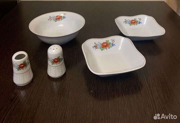 Сервиз столовый фарфор Корея dprk