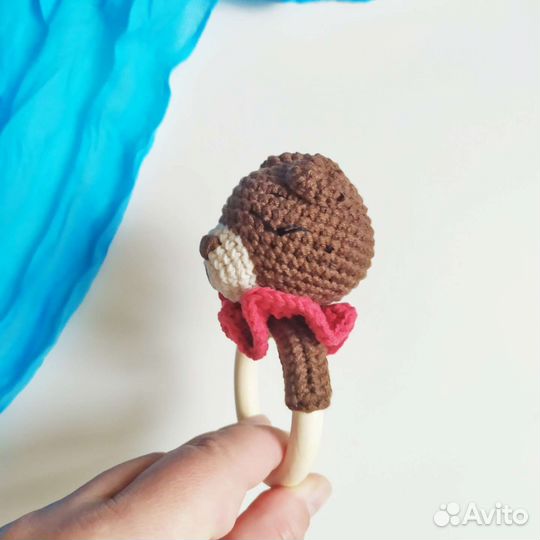 Погремушка грызунок зайка/мишка