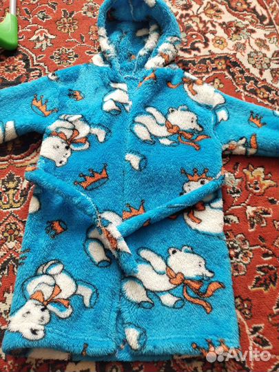 Детский махровый халат