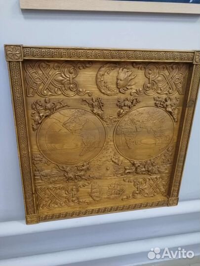 Панно на стену из дерева