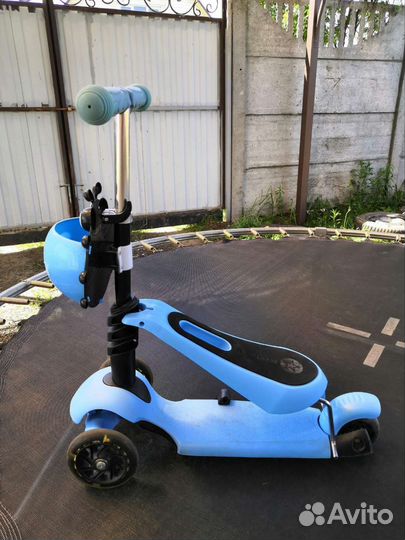 Самокат детский трехколесный бу