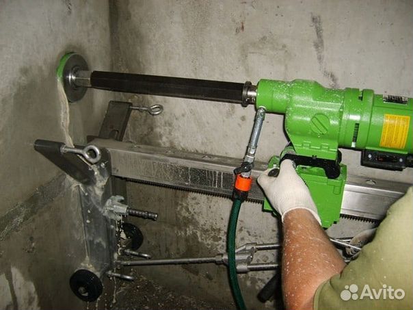 Алмазное бурение отверстий алмазная резка