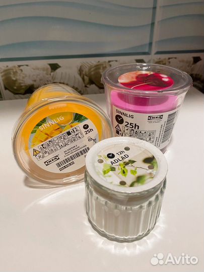 Свечи IKEA Sinnlig