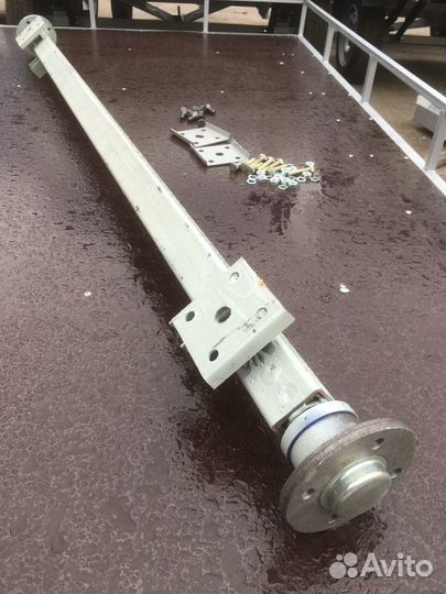 Ось в сборе для легкового прицепа 1,3-2,5м