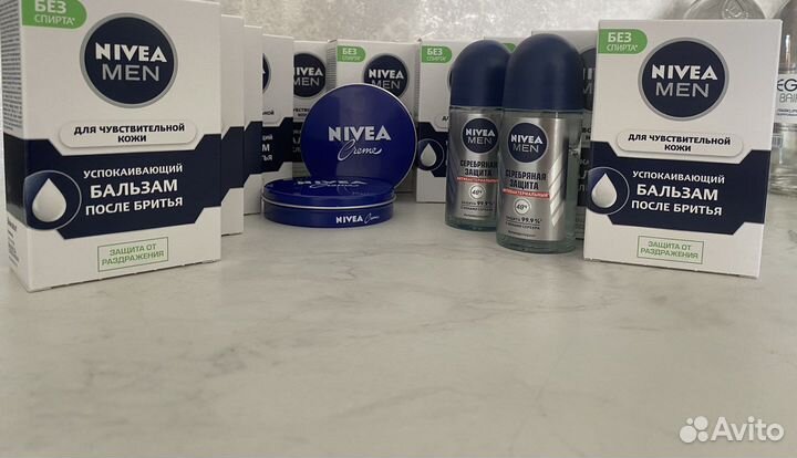 Пена для бритья,бальзам после бритья,нивея nivea