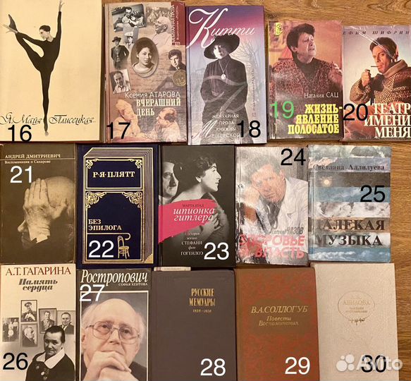 Книги. Воспоминания. Мемуары