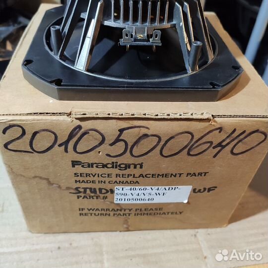 Нч динамик Paradigm Studio 40 60 v.4 ADP-590 новый