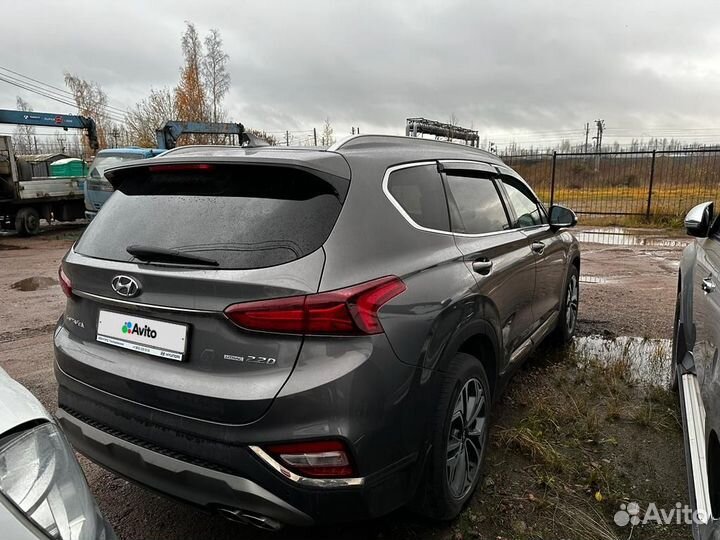 Hyundai Santa Fe 2.2 AT, 2020, 56 903 км