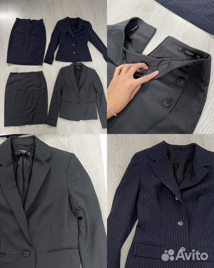 Пиджаки zara, mango/юбки с 38 по 44 размер