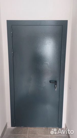 Одностворчатые двери в котельную/противопожарные