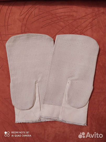 Верхонки с накладками