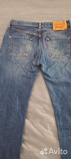 Мужские джинсы levis 501 w30 L32