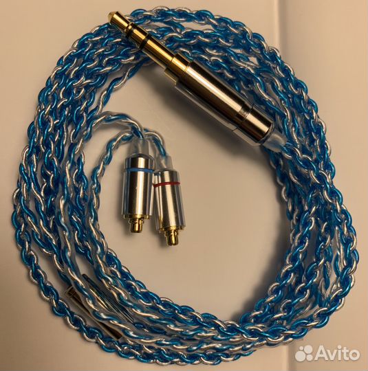 Кабель вообще отличный 3.5 джек Mmcx новый