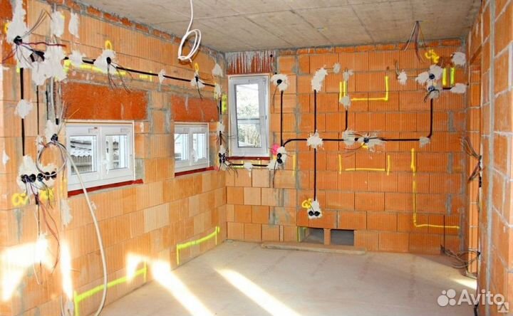 Услуги электрика, электрика под ключ