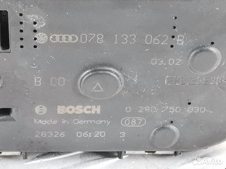 Заслонка дроссельная для Audi A6 C5 078133062B
