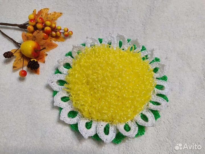 Мочалка ручной работы