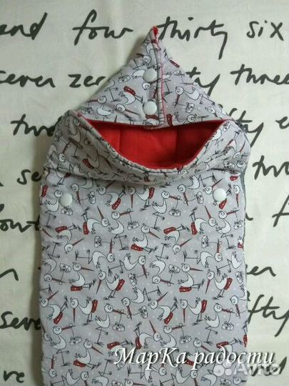 Конверт-кокон для новорожденного