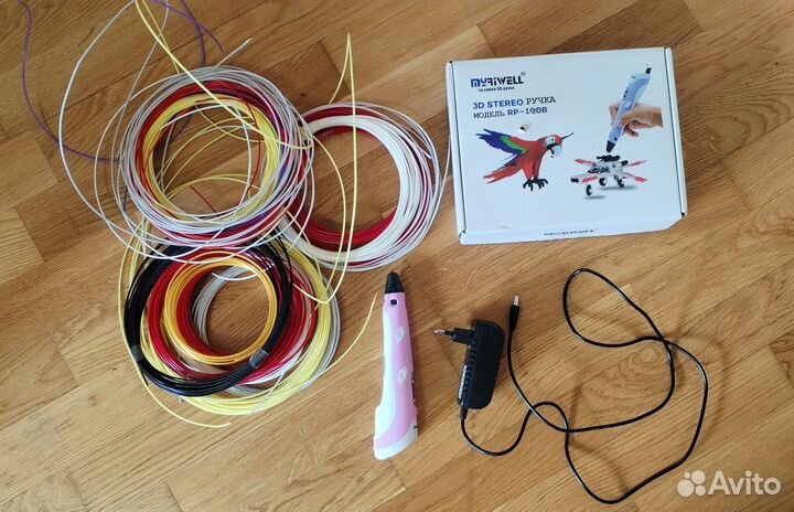 3Д ручка с красками